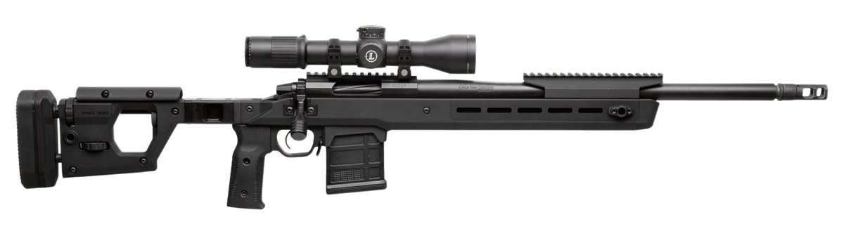 Magpul Industries Pro 700 Fixed Stock Black Synthetic w/Aluminum Bedding for Remington 700 SA — view 3