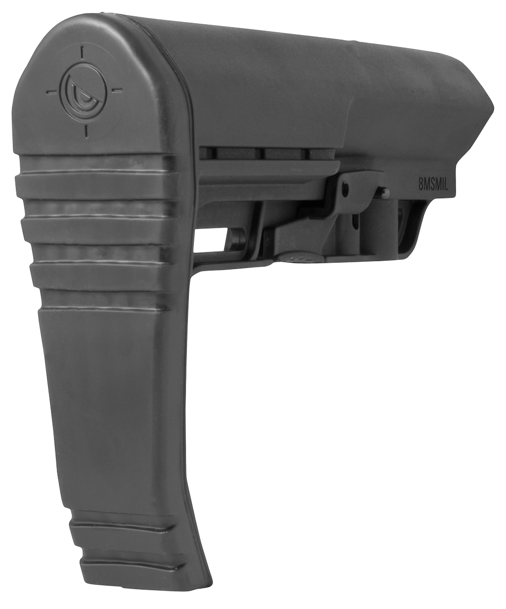 Mission First Tactical BMSMIL Battlelink Minimalist Stock Collapsible Black Polyamide for AR-15/M16/M4 - Mil-Spec Tube (Not Included) — view 3