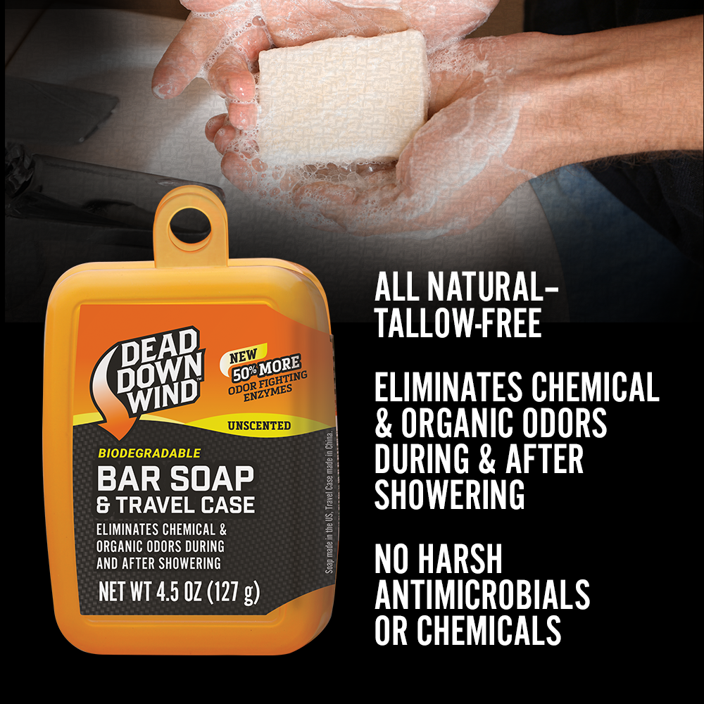 Dead Down Wind 12002 Bar Soap Odor Eliminator Unscented 4.5 oz — view 3