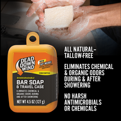 Dead Down Wind 12002 Bar Soap Odor Eliminator Unscented 4.5 oz — view 3