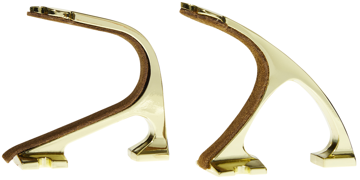 Allen 5641 Gun Hanger Set Brass Wall Mount — view 3