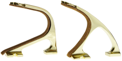 Allen 5641 Gun Hanger Set Brass Wall Mount — view 3