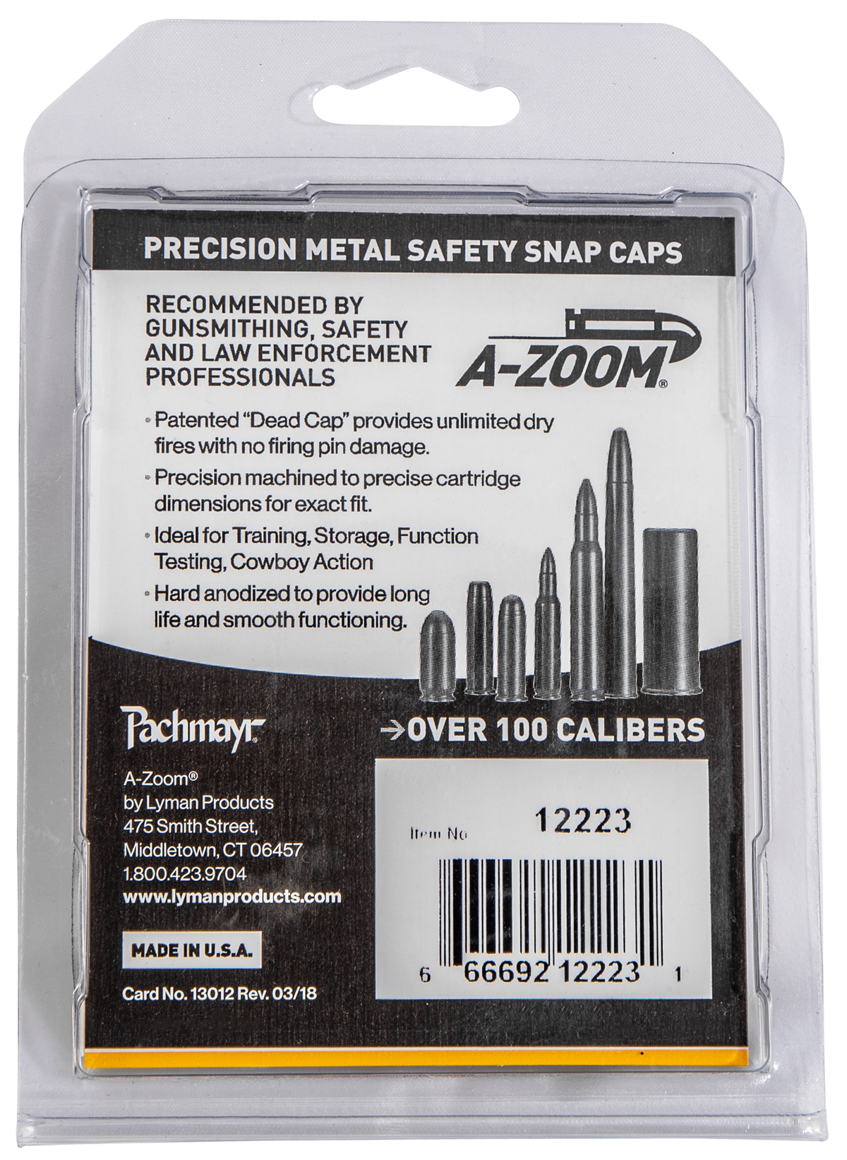 A-Zoom 12223 Rifle Snap Cap 243 Win 2-Pack — view 3