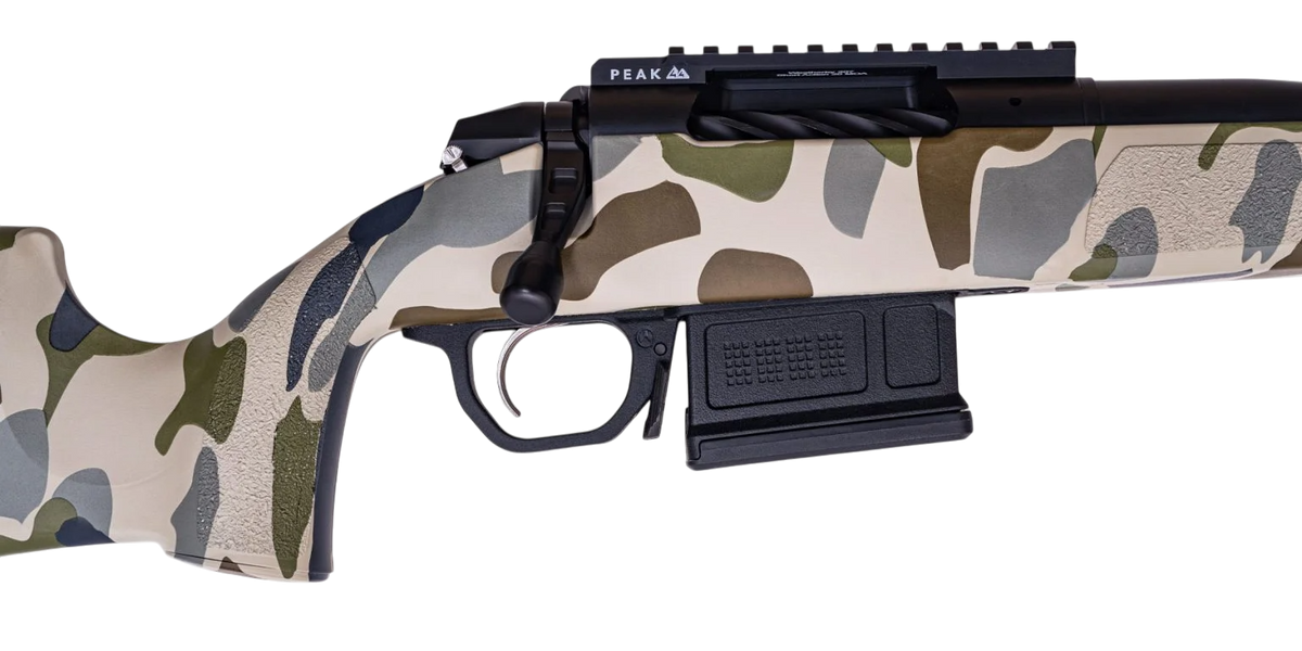 Weatherby 307 Hush 338 WBY RPM 5+1 20" Bolt Action Rifle - Hush Tundra Camo — view 3