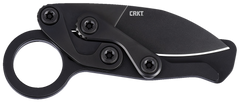 Columbia River CRKT Provoke EDC 2.47" Folding Plain Black Oxide D2 Steel Black Aluminum Handle — view 3