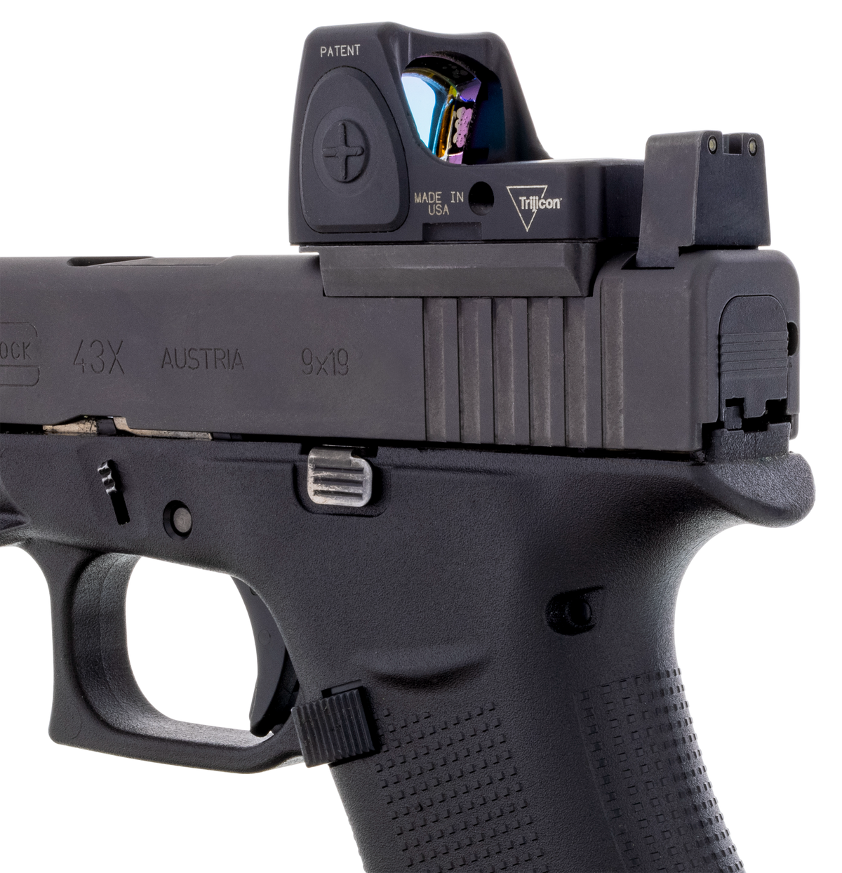 Trijicon AC32126 RMRcc Mount Plate 7075 Aluminum - Fits Glock 43X/48 MOS — view 3