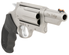Taurus Judge T.O.R.O. Compact 45 Colt (LC)/410 Gauge 3" 5-Rd DA/SA Revolver - Matte Stainless — view 3