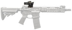Trijicon 400329 ACOG TA44 1.5x16mm Dual Illuminated Green Circle w/Dot Reticle - Matte Black Anodized — view 3