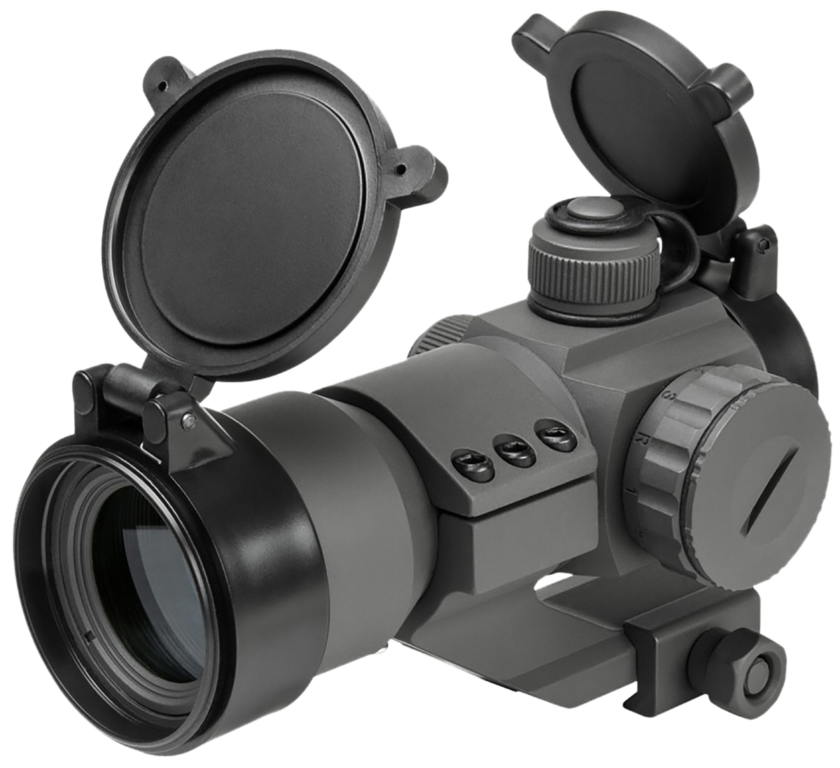 NcStar DRGB135U Red Dot Optic Urban Gray 1x 35mm 3 MOA Red/Green/Blue Dot — view 3