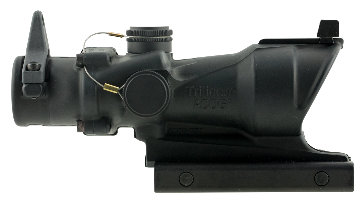 Trijicon 100091 ACOG 4x32mm .223 BDC Illuminated Amber Crosshair Riflescope - Black Hardcoat Anodized — view 3