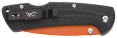 Browning Back Country Small Fixed Deep Belly Skinner Plain D2 Steel Blade G10 Handle — view 3