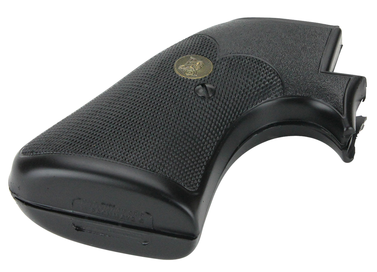 Pachmayr Presentation Grip Checkered Black Rubber for Ruger Super Blackhawk with Square Trigger Guard — view 3