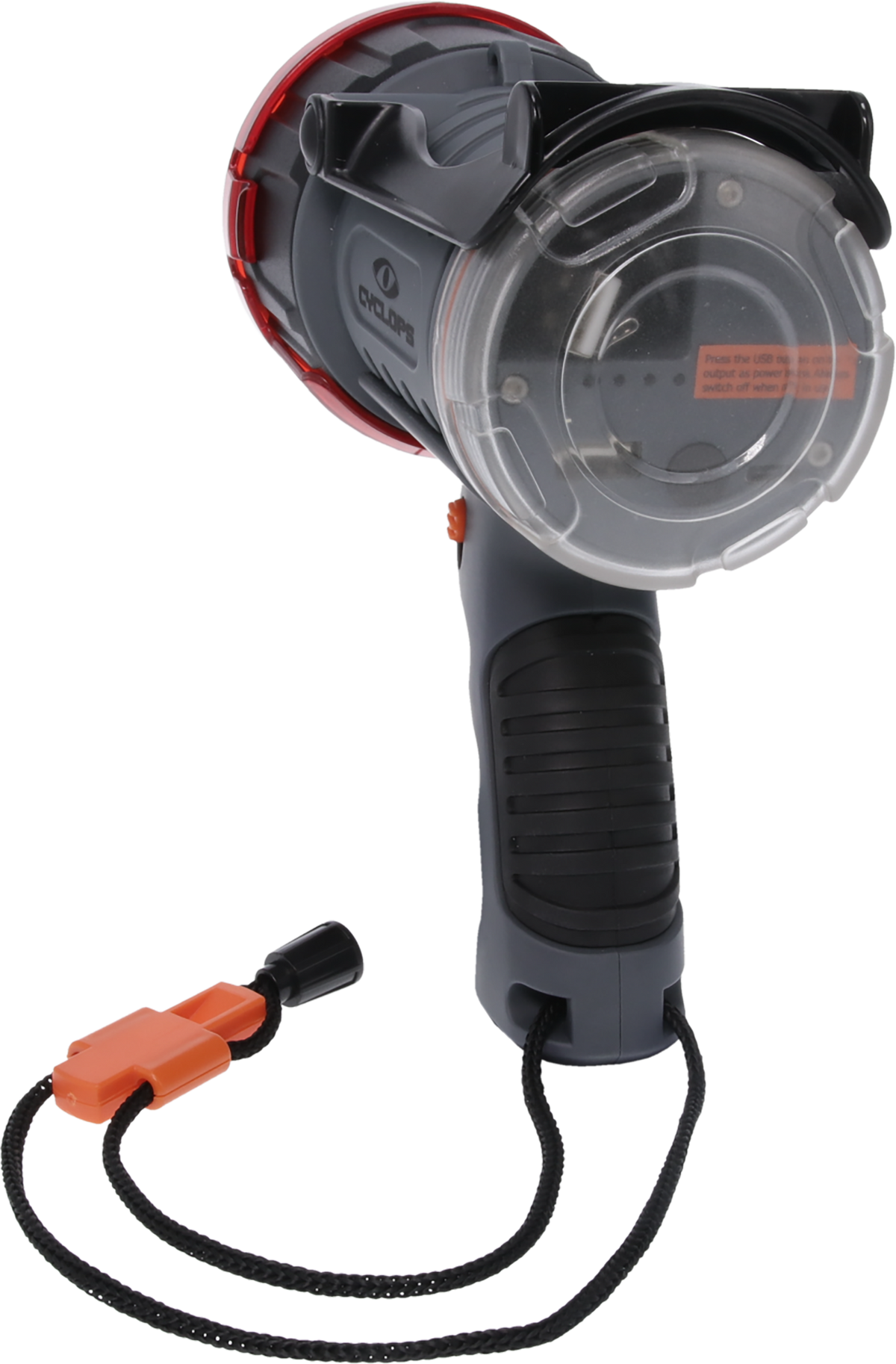 Cyclops CYC-2000WP Spotlight w/Flood Light 500/2000 Lumens CREE XP-G3 LED Rechargeable Waterproof — view 3