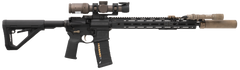 Magpul DT Carbine Stock Black Synthetic Mil-Spec for AR-15/M16/M4 - Tube Not Included — view 3