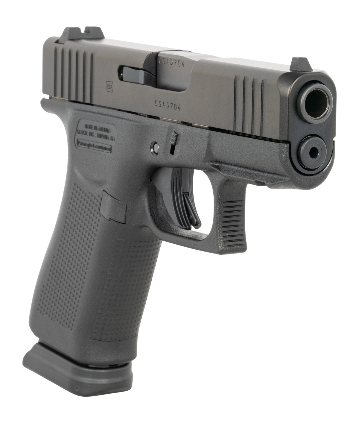 Glock G43X 9mm Luger 3.41" 15+1 Semi-Auto Pistol - Optic Cut Slide — view 3