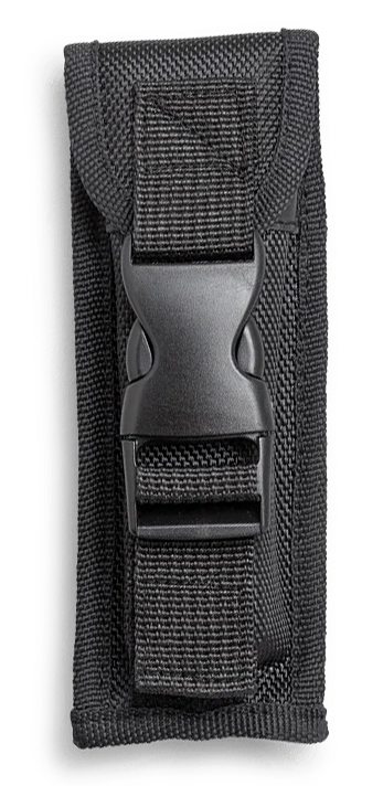 CobraTec CTK-1 Small 2.75" OTF Dagger Part Serrated D2 Steel Stonewashed Aluminum Handle — view 3