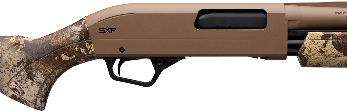 Winchester SXP Hybrid Hunter 12 Gauge 26" 4+1 3.5" Pump Shotgun - TrueTimber Prairie - FDE Perma-Cote — view 3
