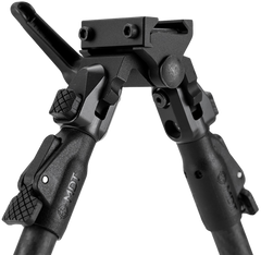 MDT GRND-POD Bipod Picatinny Black 6061 T6 Aluminum 4.5"-9" Spiked Feet — view 3