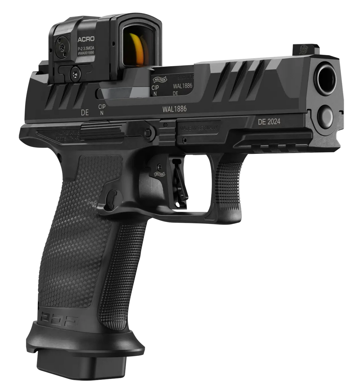 Walther Arms PDP Pro ACRO Compact 9mm Luger 4" 10+1 Semi-Auto Pistol w/Aimpoint ACRO P-2 — view 3