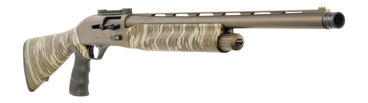 Retay USA Gordion Gamekeeper 12 Gauge 22" 3" 4+1 Semi-Auto Shotgun - Fixed Pistol Grip - Mossy Oak Gamekeeper — view 3