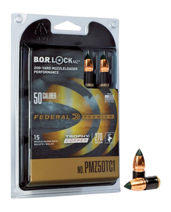 Federal Trophy Copper 50 Cal 270gr Polymer Tip Muzzleloader Bullets - 15/Box — view 3