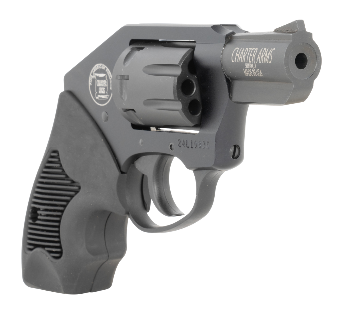 Charter Arms Walker .22 LR 2" 8-Shot DAO Revolver - Black Anodized — view 3