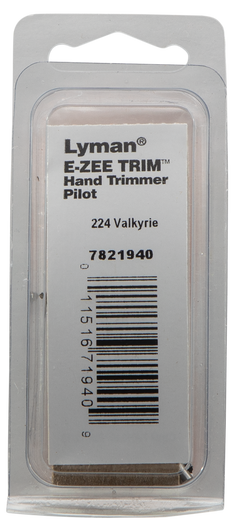 Lyman E-Zee Trim Hand Case Trimmer Pilot 224 Valkyrie — view 3
