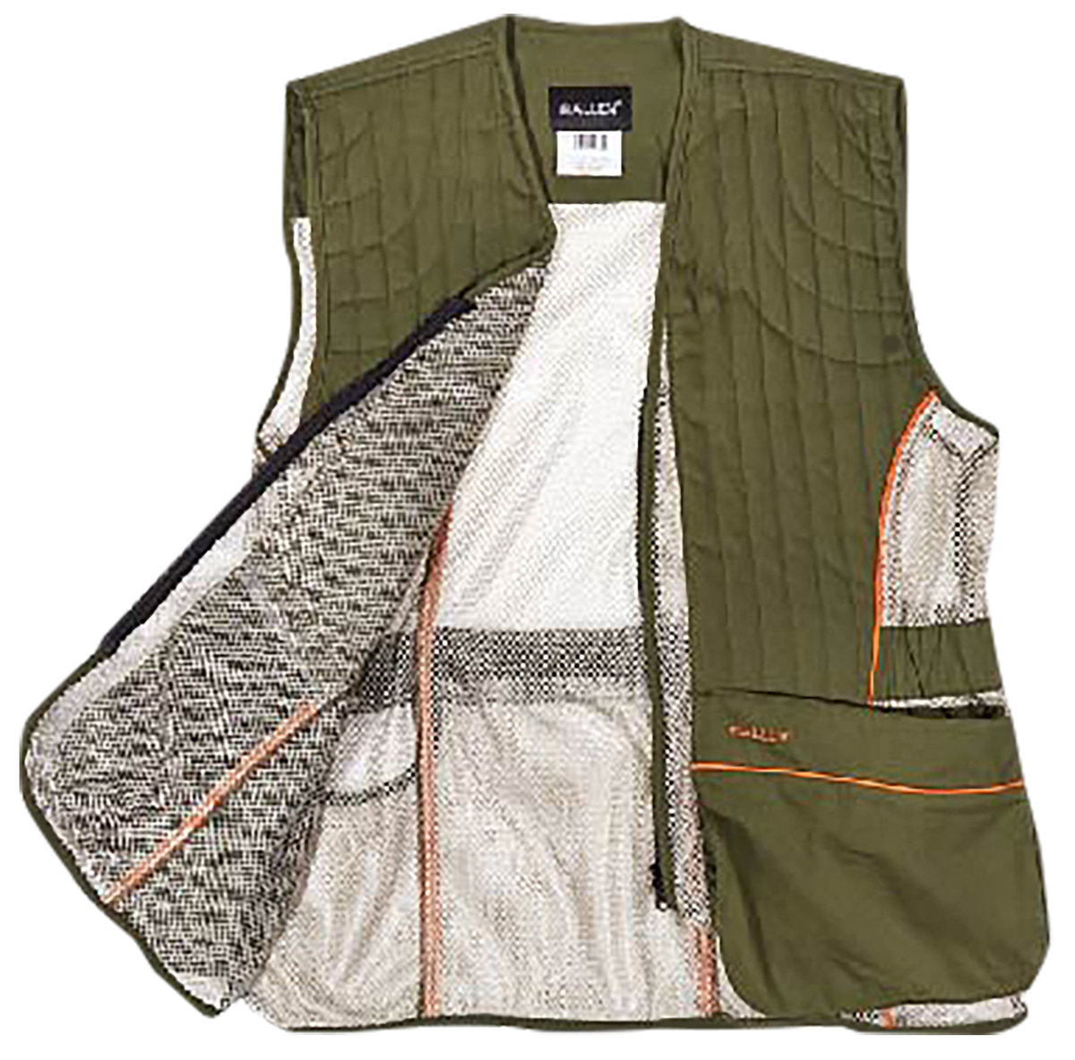 Allen 22612 Ace Shooting Vest XL/XXL Olive/Tan — view 3