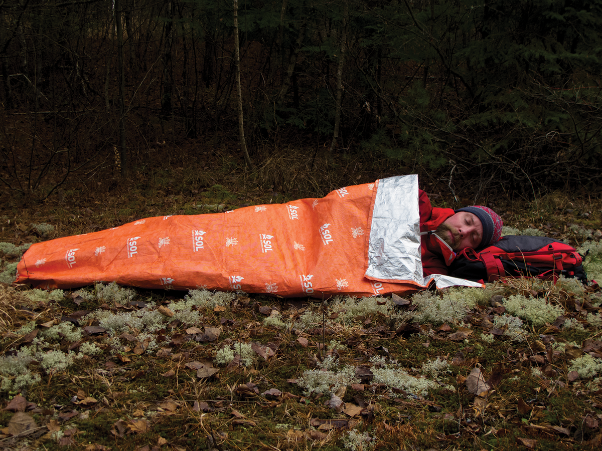 Survive Outdoors Longer SOL Escape Lite Bivvy Orange 5.5 oz - Waterproof Emergency Shelter — view 3
