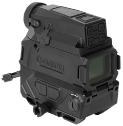 Holosun DRS-NV Digital NV Fusion Red Dot 1x/2x/4x/8x 2 MOA/65 MOA Circle Multi-Reticle - Black Anodized — view 3