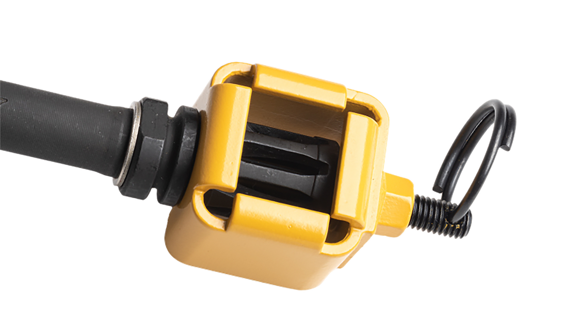 Leapers UTG MNT-16AD2C Blank Firing Adaptor AR-15 Steel 2.44" Black/Yellow — view 3