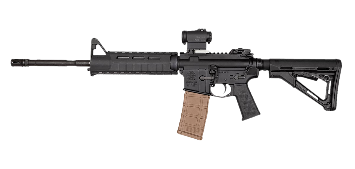 Magpul PMAG GEN M3 223 Rem/5.56 NATO 10-Rd AR-15/M4 Polymer Magazine - Medium Coyote Tan — view 3