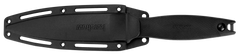 Kershaw Secret Agent 4007 4.4" Fixed Spear Point Plain 8Cr13MoV Black Oxide - Black GFN — view 3