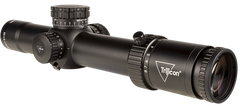 Trijicon Credo HX 1-8x28mm 34mm Tube LED Illuminated Red/Green MOA Segmented Circle Riflescope - Satin Black — view 3