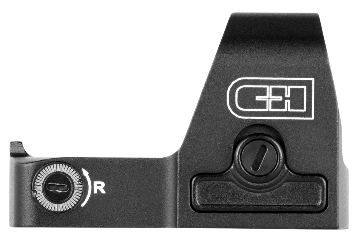 C&H Precision EDC RMSC 1x 3 MOA Multi Reticle Red Dot Optic - Black — view 3