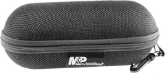 M&P Accessories Thunderbolt Shooting Glasses Full Size Clear Mirror Lens Black — view 3