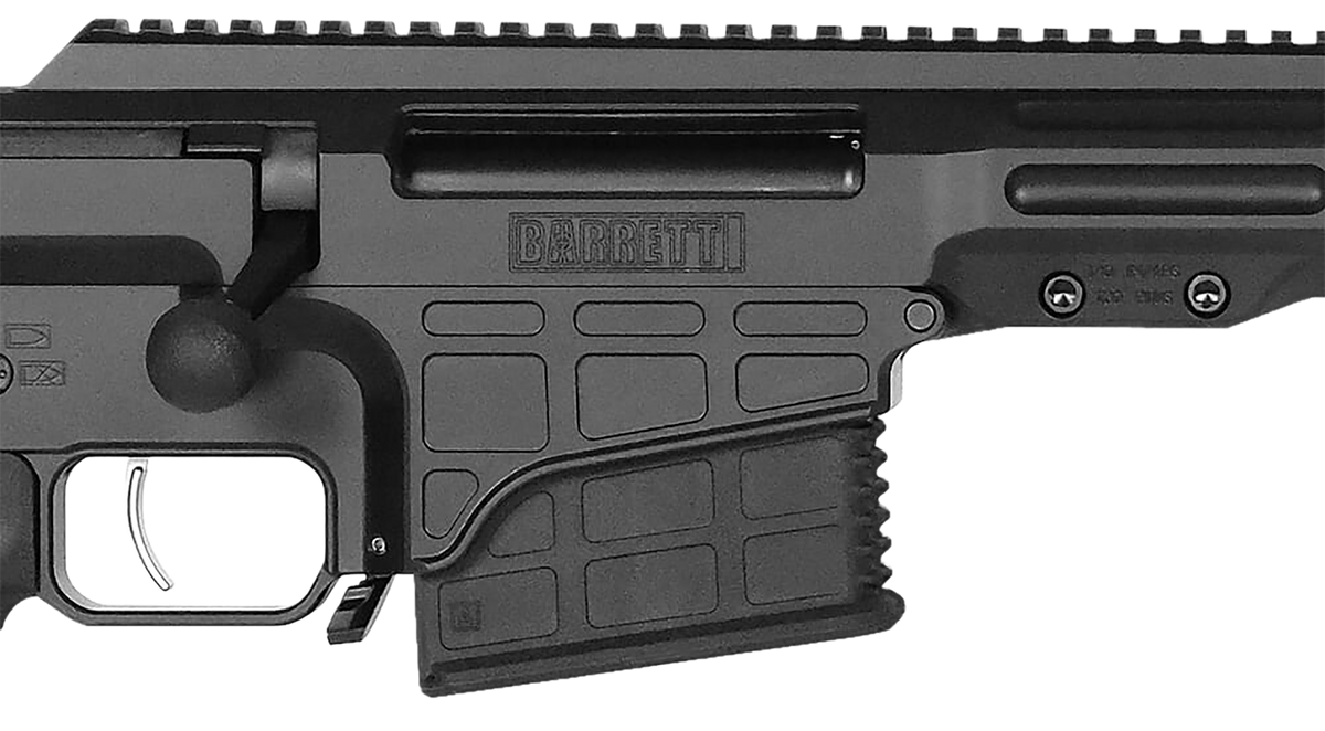 Barrett MRAD 300 Norma Mag 26" 10+1 Bolt Action Rifle - Side Folding Stock - Black — view 3
