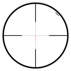TruGlo Intercept 3-9x42mm 1" Tube Illuminated BDC Rifle Scope - Black Anodized — view 3