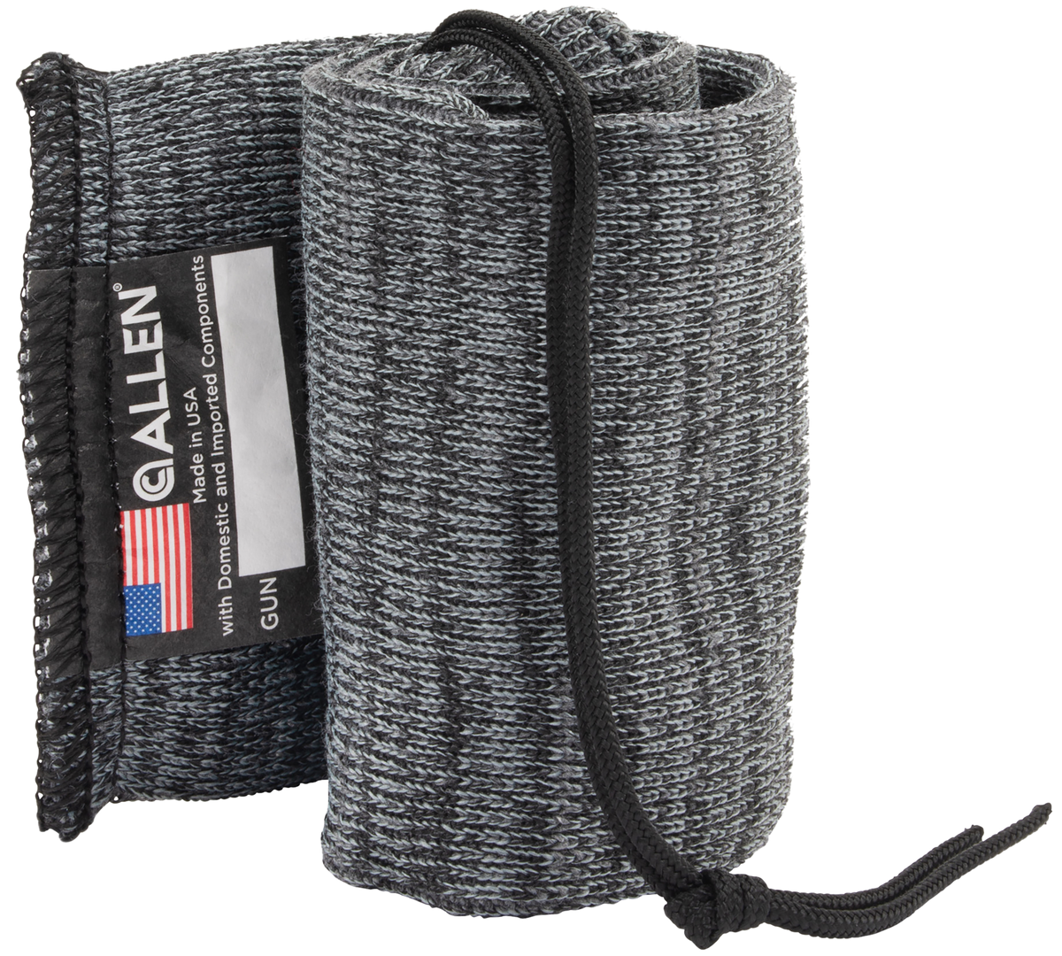 Allen 1314 Knit Handgun Sock 14" Heather Gray Silicone-Treated — view 3