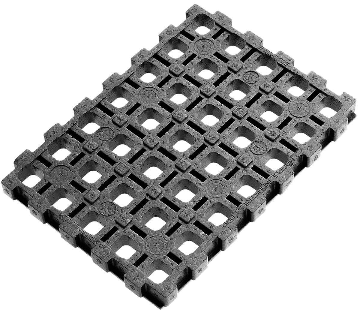 Magpul DAKA Universal Grid Organizer Long Rifle Black Polypropylene — view 3