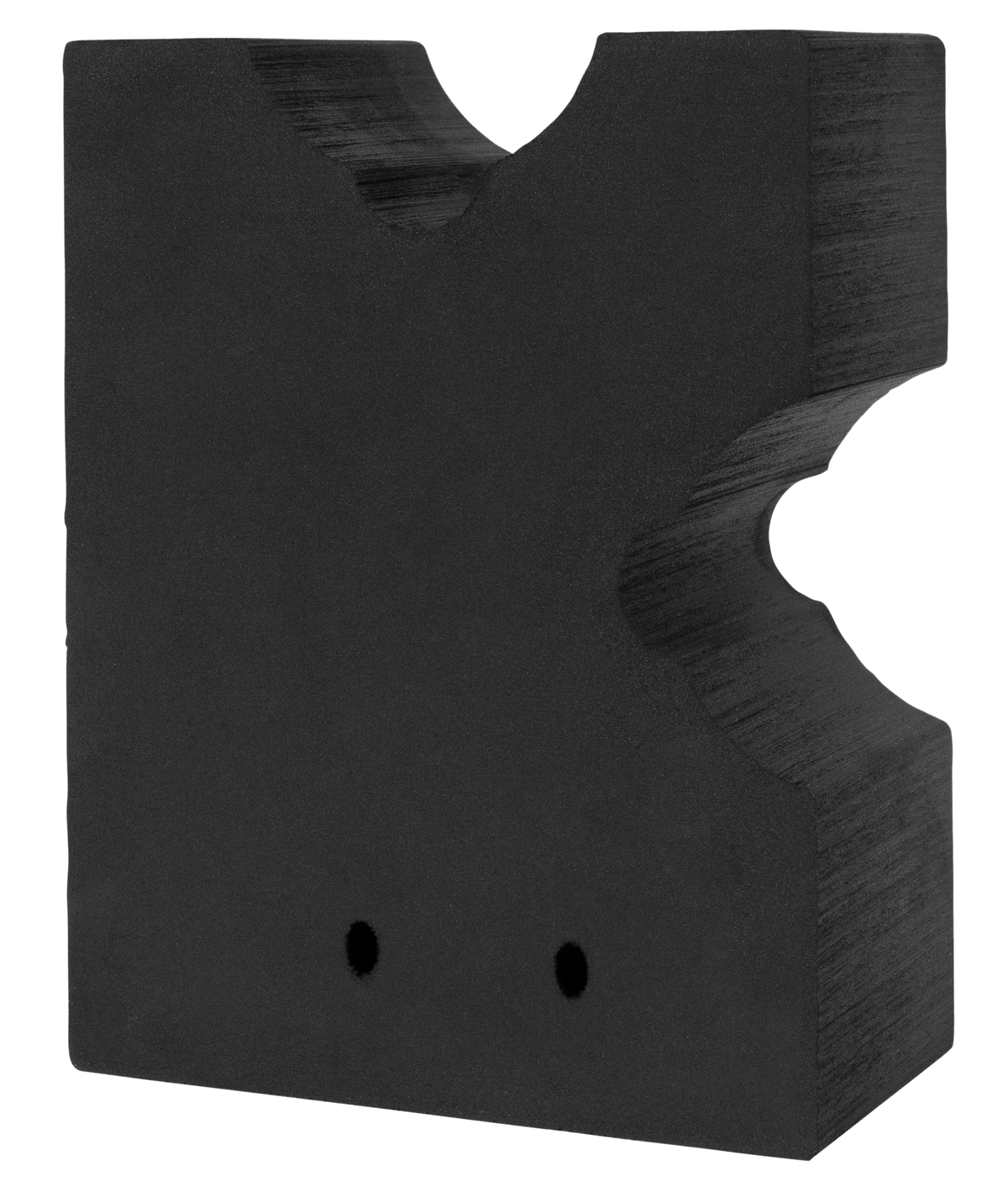 Allen 2458 Soft Rock Shooting Rest Black Foam Front and Rear Bag — view 3