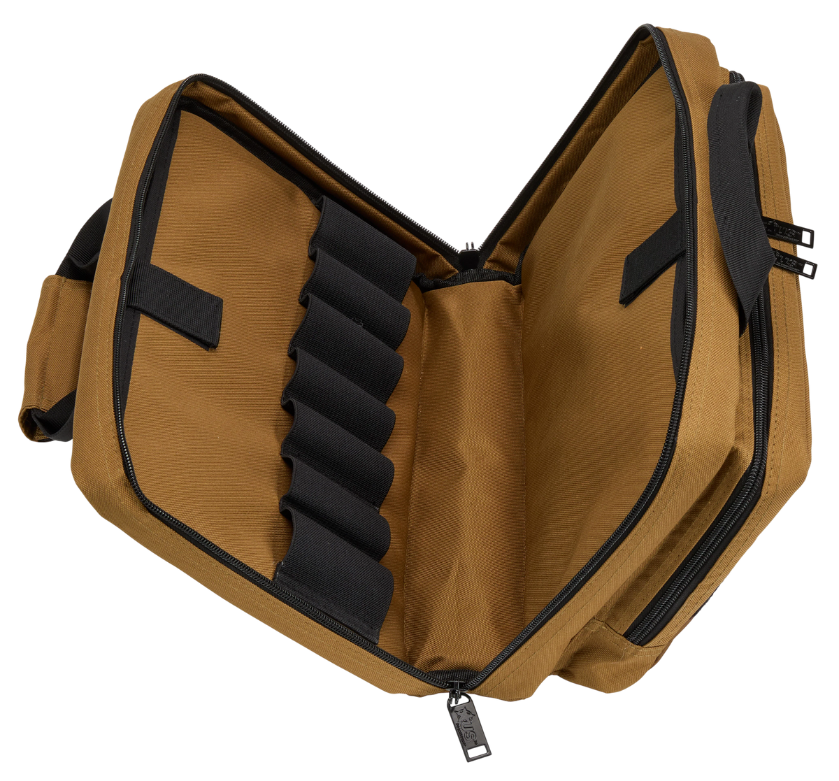 US PeaceKeeper P21309 Macro Mini Range Bag Tan Nylon 13.5" x 9.5" x 3" — view 3
