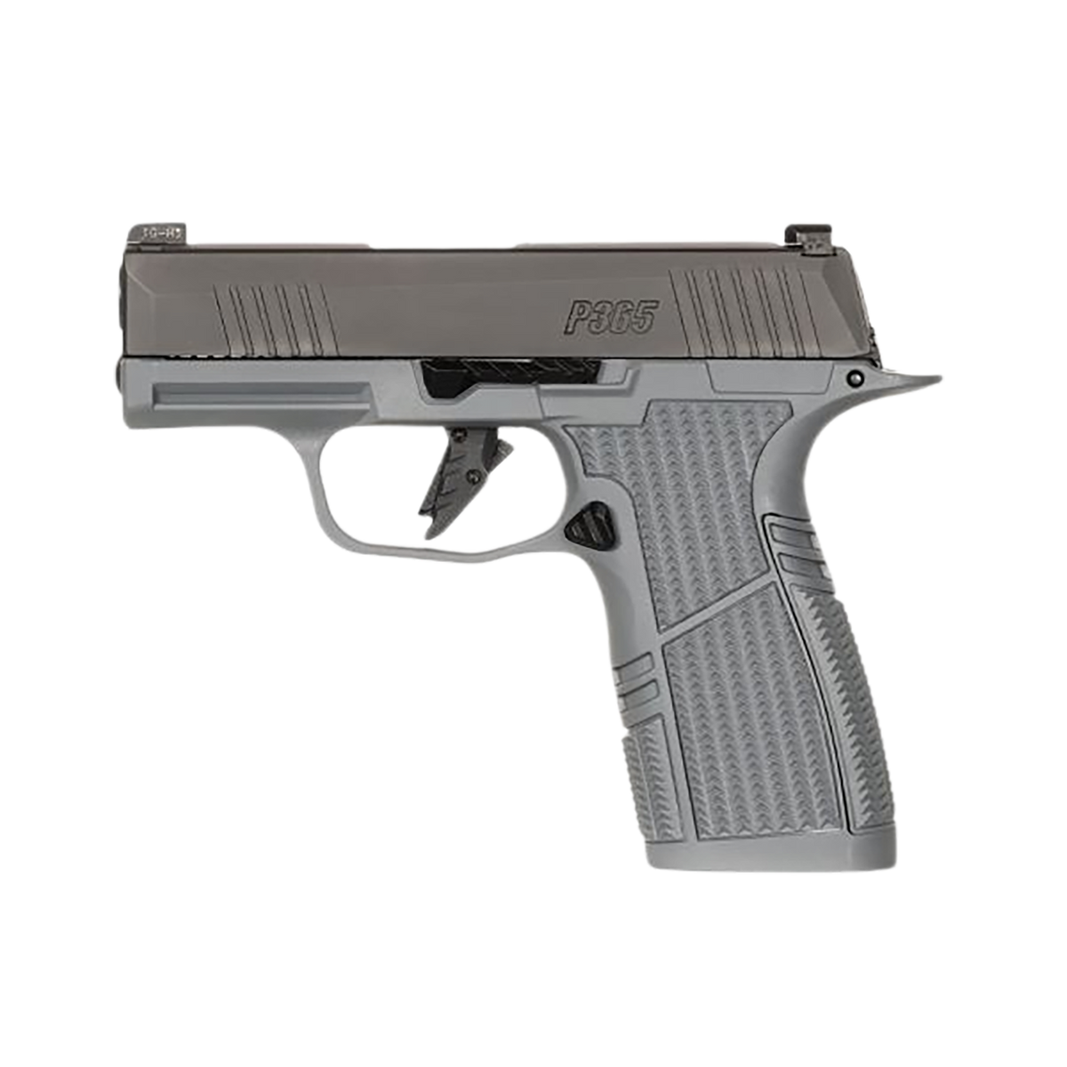 Tyrant CNC P365 X-Macro Snub Nose Grip Module - Gray — view 3