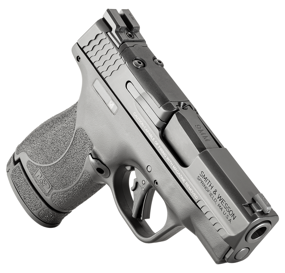 Smith & Wesson M&P 9 Shield Plus Optic Ready 9mm 3.1" 10+1/13+1 Striker-Fired Pistol - No Thumb Safety — view 3
