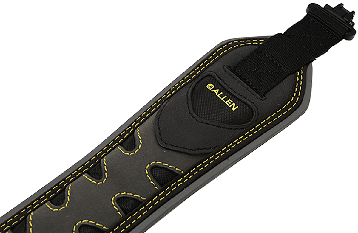 Allen 8357 Aspen BakTrak 2-Point Rifle/Shotgun Sling 28-35 Gray Nubuck Leather w/Swivels — view 3