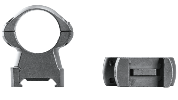 Weaver Mounts Grand Slam 1" Extra High Matte Black Steel Top Mount Scope Rings — view 3