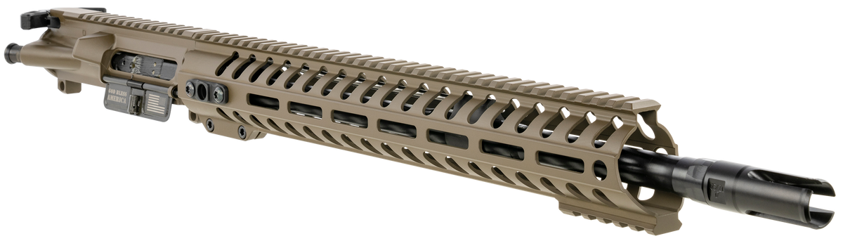 Patriot Ordnance Factory Minuteman 5.56x45mm NATO 16.5" M-LOK Complete Upper - Patriot Brown — view 3