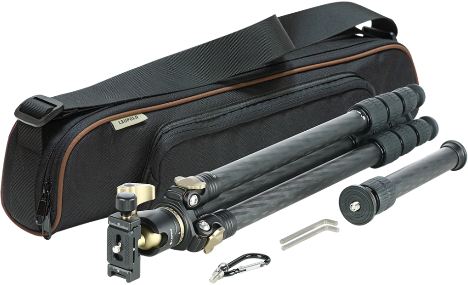 Leupold Alpine CF-425 Carbon Fiber Tripod Kit 5-58" Black — view 3
