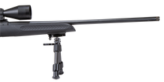 Caldwell Accumax Premium Carbon Fiber Bipod 6-9" Gray Swivel Stud — view 3