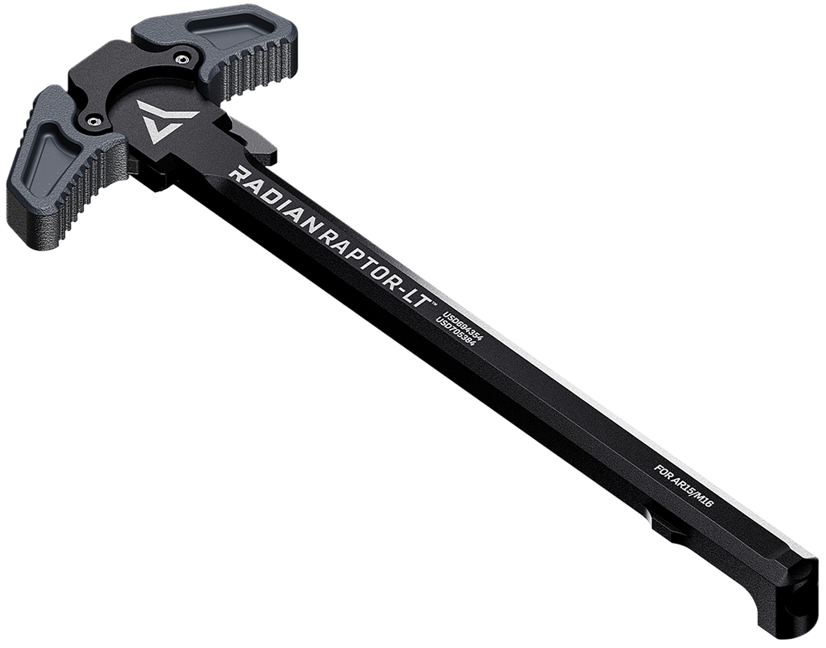 Radian Weapons Raptor-LT 5.56 AR-15/M16 Ambidextrous Charging Handle - Stealth Gray — view 3